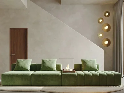 Complejo residencial Complex of two-storey villas close to beaches, Uluwatu, Bali, Indonesia