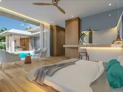 Complexe résidentiel Complex of villas with swimming pools near Fisherman's Village, Samui, Thailand