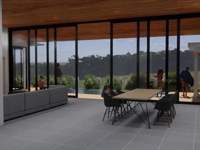 Complexe résidentiel Complex of villas with a panoramic view and swimming pools, Samui, Thailand