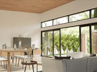 Residential complex New complex of villas with swimming pools and gardens in the center of Bo Phut, Samui, Thailand