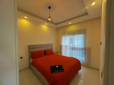 Wohnanlage Furnished 1+1 apartment in Kavi Dreams Oba complex.