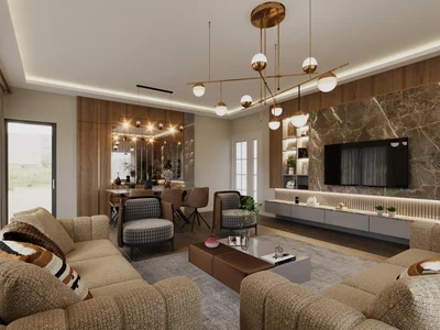 Complejo residencial New residence with a swimming pool, restaurants and lounge areas, Istanbul, Turkey