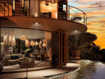 Zespół mieszkaniowy Complex of villas with swimming pools and sea views, Samui, Thailand