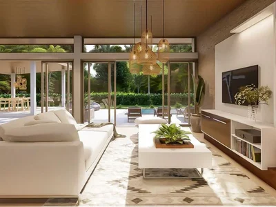 Zespół mieszkaniowy Complex of furnished villas with swimming pool near an international school, Samui, Thailand