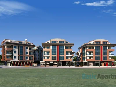 Residential quarter Luxury apartments in Novita konaklari complex in Oba