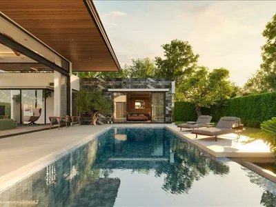 Complexe résidentiel New complex of villas with gardens and swimming pools, Phuket, Thailand