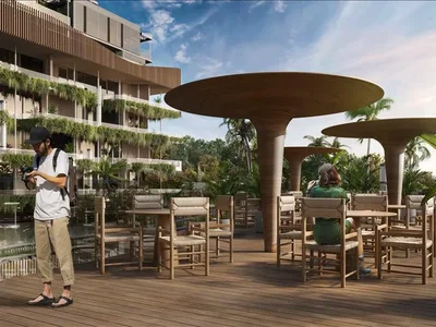 Zespół mieszkaniowy New residential complex with swimming pools, gardens and a co-working area close to Layan Beach, Phuket, Thailand
