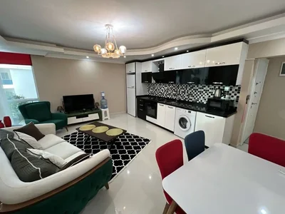 Complejo residencial Furnished 1+1 apartment in Konak Blue Bay complex near Cleopatra beach.
