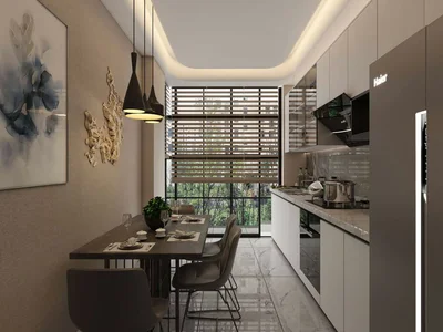 Residential complex Residential complex with parking, fitness centre and swimming pool, Deşemealtı, Antalya, Turkey