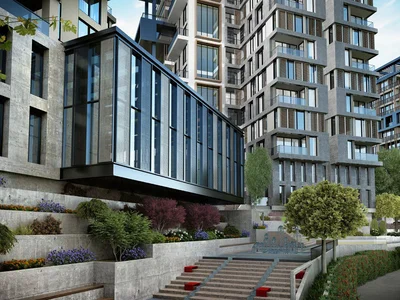 Wohnanlage New apartments in the developing area of Kagithane, Istanbul, Turkey