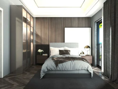 Zespół mieszkaniowy Modern residence with picturesque views and swimming pools close to the beach, Avsallar, Turkey