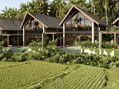 Zespół mieszkaniowy New residential complex of first-class villas in Ubud, Bali, Indonesia