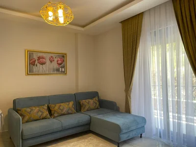 Dzielnica mieszkaniowa Cozy 1+1 apartment in Mahmutlar just 450m from the sea