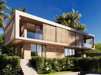 Zespół mieszkaniowy New residential complex of tropical turnkey villas with swimming pools and sea views in Bo Phut, Koh Samui, Thailand