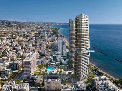 Residential complex New beachfront residence with well-developed infrastructure in a prestigious area, Limassol, Cyprus