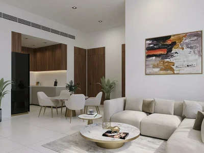Complejo residencial New residence Albero with a swimming pool, a garden and a wellness center, Liwan, Dubai, UAE