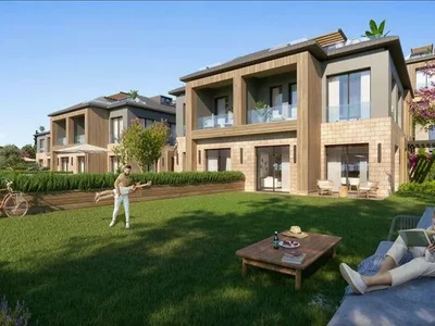 Complejo residencial New complex of villas with a swimming pool and a sports club, Istanbul, Turkey