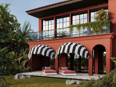 Wohnanlage New boutique complex of stylish villas with excellent infrastructure just 200 m from the sea, Samui, Thailand