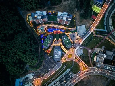 Complexe résidentiel PREMIUM CLASS apartments in the center of Istanbul in the Avrupa Saklı Vadi complex.