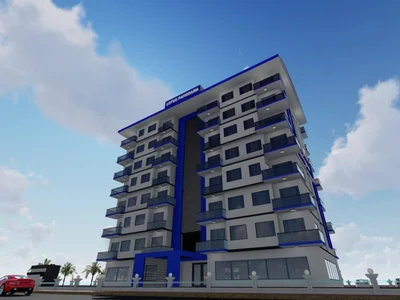 Wohnviertel New project under construction in Alanya, Avsallar area