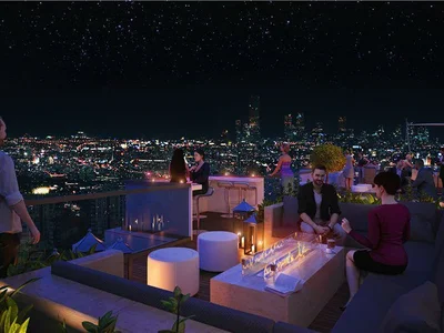 Complexe résidentiel Modern residence with a swimming pool and restaurants, Istanbul, Turkey