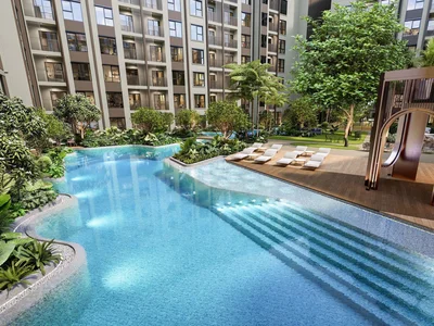 Wohnanlage New residential complex of furnished apartments with a yield of 7% in Patong, Thailand