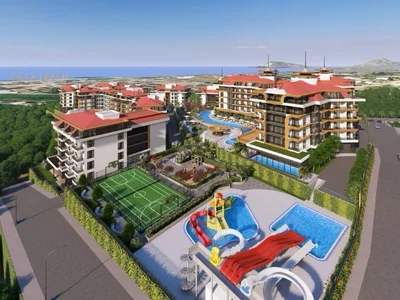 Wohngebäude New Apartment Project For Sale in Alanya Kestel