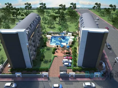 Dzielnica mieszkaniowa New Apartments in Alanya Oba Close to Social Amenities