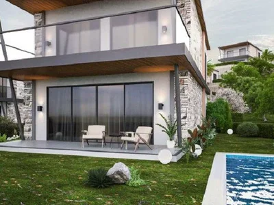 Complexe résidentiel New complex of villas with swimming pools and gardens in the center of Bodrum, Turkey