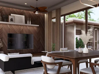 Wohnanlage New residential complex of furnished villas with pools in Maret, Samui, Thailand
