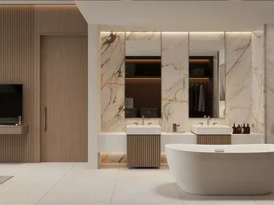 Complejo residencial New Seaside Residence with swimming pools and a cinema, Dubai Islands, Dubai, UAE