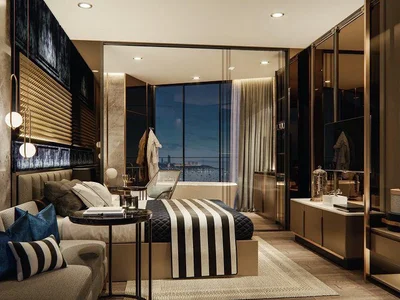 Zespół mieszkaniowy High-rise residence with a swimming pool close to the beach of Pattaya, Thailand