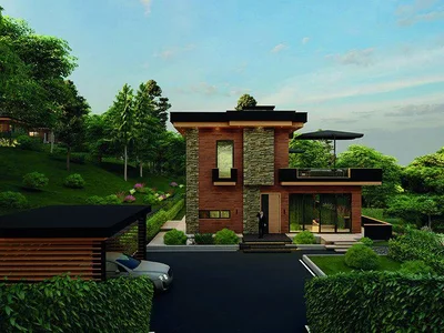 Complejo residencial New complex of first-class villas with swimming pools in Durusu area, Istanbul, Türkiye