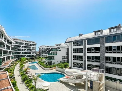 Residential complex Furnished apartment 2+1 in Oba Sol Garden complex.
