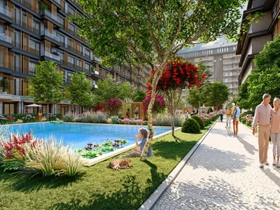 Complexe résidentiel Luxury apartments with views of the Sea of ​​Marmara in the Maltepe area.