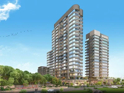 Complejo residencial New residential complex with views of the city, close to universities, Sarıyer area, Istanbul, Turkey