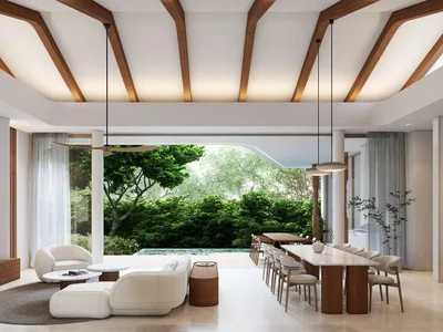 Zespół mieszkaniowy New complex of villas with gardens and swimming pools, 5 minutes away from an international school, Phuket, Thailand