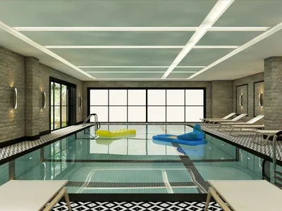 Zespół mieszkaniowy Residence with swimming pools and a tennis court, Alanya, Turkey