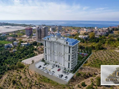 Complexe résidentiel Residential complex in the popular tourist center of Alanya, 1 km from the sea, Turkey