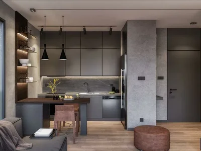 Zespół mieszkaniowy New residence with a swimming pool close to a metro station and universities, Istanbul, Turkey