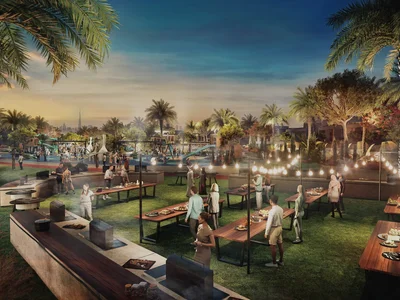 Townhouse Waterfront-Inspired Luxury Living with Panoramic Community Views / DAMAC Riverside Views