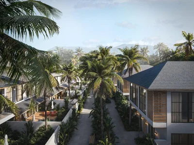 Residential complex New villa with a view of the jungles in a residential complex with co-working areas, 5 minutes from the center of Ubud, Bali, Indonesia