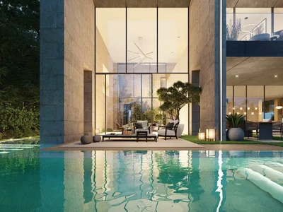 Жилой комплекс Новый комплекс вилл Ayla (Serenity Mansions) с собственным пляжем, Tilal Al Ghaf, Дубай, ОАЭ