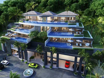 Zespół mieszkaniowy Apartments with private pools in a premium residential complex, Surin Beach Area, Choeng Thale, Thalang, Phuket, Thailand