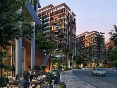 Complejo residencial New Park Five Residence with a swimming pool and a co-working area, Dubai Production city, Dubai, UAE