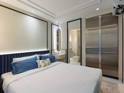 Complexe résidentiel Luxury residential complex of furnished apartments 500 meters from Jomtien Beach in Pattaya, Thailand