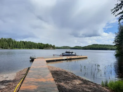 Вилла New directly on Saimaa beach