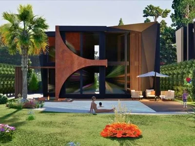 Complexe résidentiel New complex of villas with two swimming pools and around-the-clock security, Bodrum, Turkey