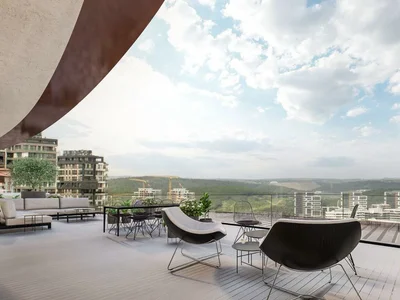 Wohnanlage Residential complex with places for work and leisure, in a quiet and green area near the metro, Kığıthane, Istanbul, Turkey
