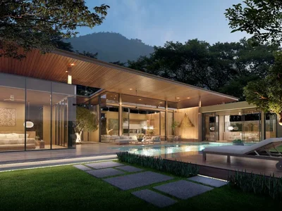 Wohnanlage New complex of villas with swimming pools and gardens, Phuket, Thailand